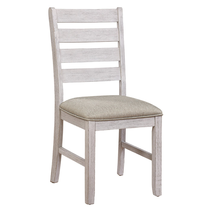 Ithaca 5pc Set (TB+4S) in White/Gray - 5769W-60*5 - FAMSA Furniture (TX)