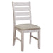 Ithaca 5pc Set (TB+4S) in White/Gray - 5769W-60*5 - FAMSA Furniture (TX)