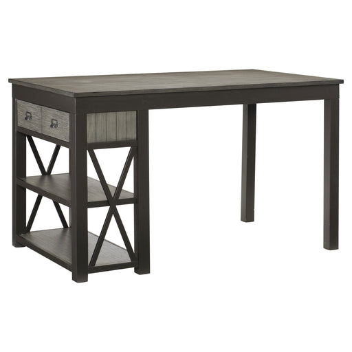 Elias Counter Height Table in Gray - 5772-36* - FAMSA Furniture (TX)