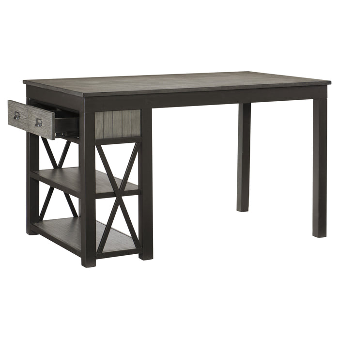 Elias Counter Height Table in Gray - 5772-36* - FAMSA Furniture (TX)