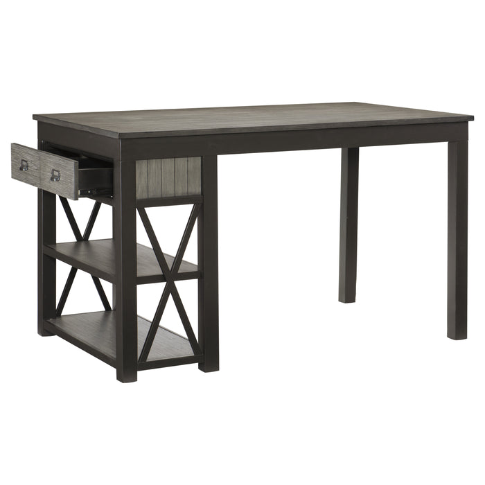Elias 5pc Set (TB+4S) in Gray - 5772-36*5 - FAMSA Furniture (TX)