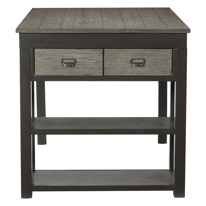 Elias Counter Height Table in Gray - 5772-36* - FAMSA Furniture (TX)