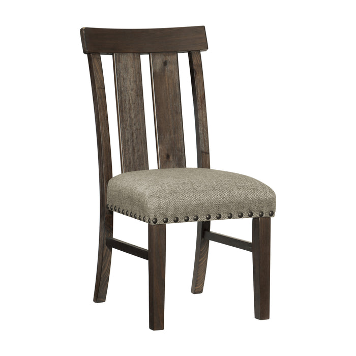 Gloversville Side Chair in Brown - 5799S - FAMSA Furniture (TX)