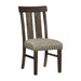 Gloversville Side Chair in Brown - 5799S - FAMSA Furniture (TX)