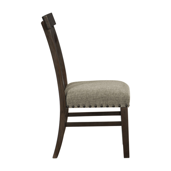 Gloversville Side Chair in Brown - 5799S - FAMSA Furniture (TX)