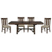 Gloversville 5pc Set (TB+4S) in Brown - 5799-86*5 - FAMSA Furniture (TX)