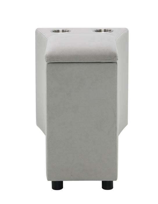 Emee Console w/USB Port , Cup Holder & Wireless Charge - Image 4