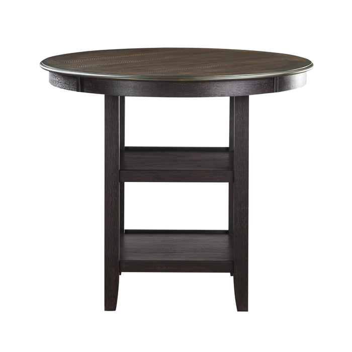 Asher 5pc Set (TB+4S) in Black/Brown/Beige - 5800BK-36*5 - FAMSA Furniture (TX)