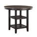 Asher 5pc Set (TB+4S) in Black/Brown/Beige - 5800BK-36*5 - FAMSA Furniture (TX)