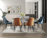 Keene Side Chair in Gray/Metal - 5817GYS - FAMSA Furniture (TX)