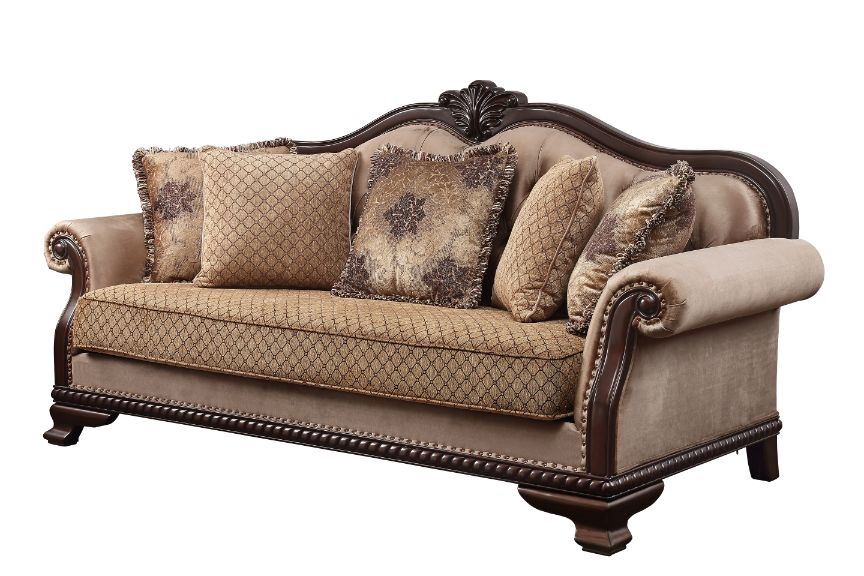 Chateau De Ville Sofa w/5 Pillows(Same LV01588)