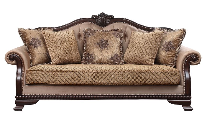 Chateau De Ville Sofa w/5 Pillows(Same LV01588) - Image 4