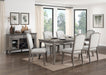 Garner Side Chair in Gray/Brown - 5827S - FAMSA Furniture (TX)