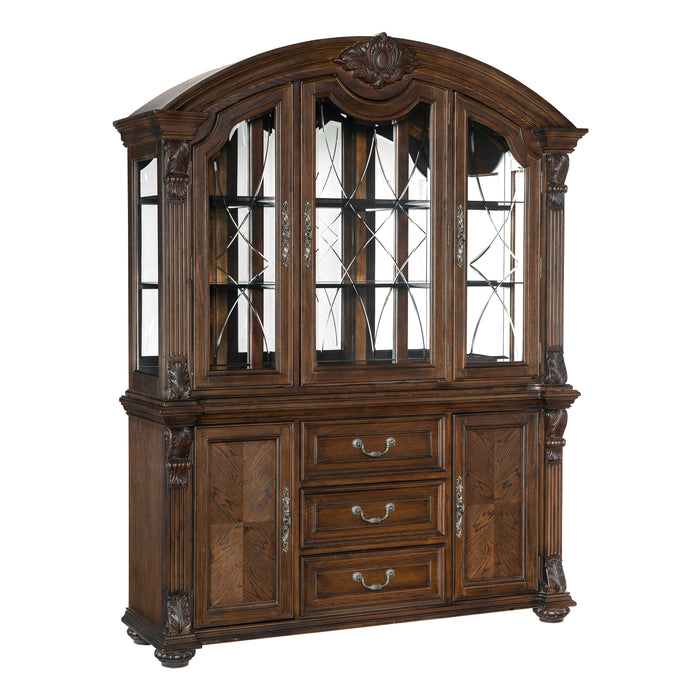 Bergen (2) Buffet & Hutch in Oak - 5829-50* - FAMSA Furniture (TX)