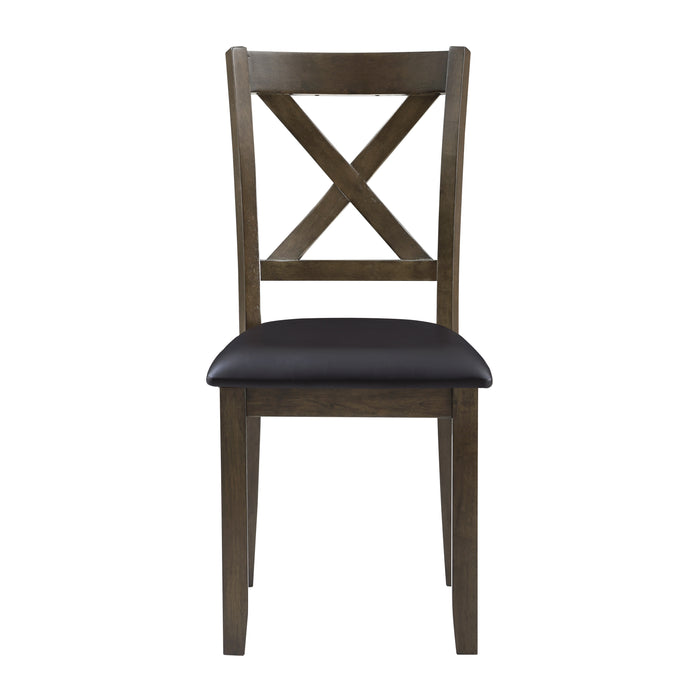 Hazel 5-Piece Pack Dinette Set in Brown - 5838CH-5P - FAMSA Furniture (TX)