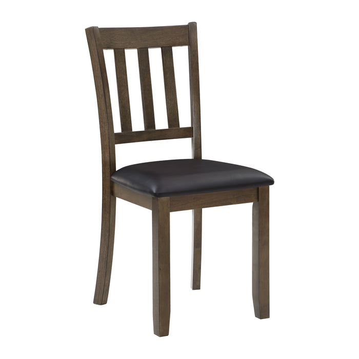 Faust 5-Piece Pack Dinette Set in Brown - 5839CH-5P - FAMSA Furniture (TX)