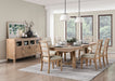 Aberdeen Dining Table in Oak - 5848-102 - FAMSA Furniture (TX)