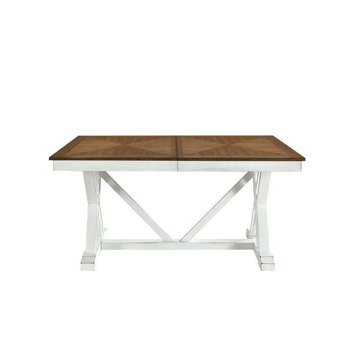 Brunson 5pc Set (TB+4S) in Oak/White - 5865-77*5 - FAMSA Furniture (TX)
