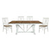 Brunson 5pc Set (TB+4S) in Oak/White - 5865-77*5 - FAMSA Furniture (TX)