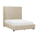 Fairborn Full Platform Bed with Storage Footboard in Beige - 5877FBE-1DW - FAMSA Furniture (TX)