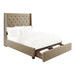 Fairborn Full Platform Bed with Storage Footboard in Brown - 5877FBR-1DW - FAMSA Furniture (TX)