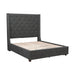 Fairborn Queen Platform Bed in Gray - 5877GY-1 - FAMSA Furniture (TX)