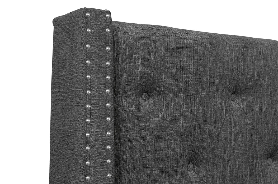 Fairborn Full Platform Bed in Gray - 5877FGY-1 - FAMSA Furniture (TX)
