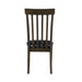 Rutland Side Chair in Black/Espresso - 5890S - FAMSA Furniture (TX)