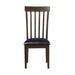 Rutland Side Chair in Black/Espresso - 5890S - FAMSA Furniture (TX)