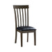 Rutland Side Chair in Black/Espresso - 5890S - FAMSA Furniture (TX)