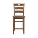 Stowe 5-Piece Pack Counter Height Set in Walnut - 5891-36 - FAMSA Furniture (TX)