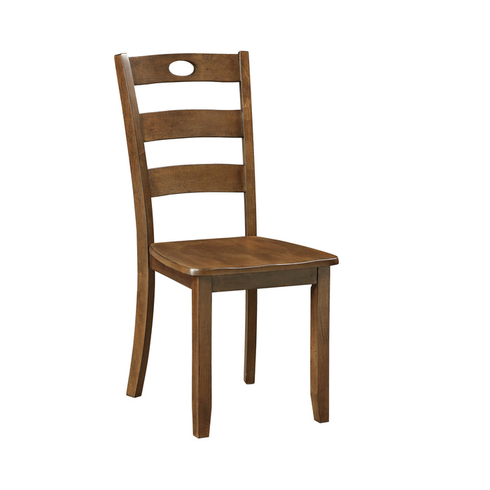 Stowe 5-Piece Pack Dinette Set in Walnut - 5891 - FAMSA Furniture (TX)