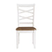 Dobson 7-Piece Pack Dinette Set in Cherry/White - 5894N-7P - FAMSA Furniture (TX)