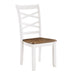 Dobson 7-Piece Pack Dinette Set in Cherry/White - 5894N-7P - FAMSA Furniture (TX)