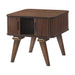 Monroe End Table in Brown/Walnut - 5901-04 - FAMSA Furniture (TX)