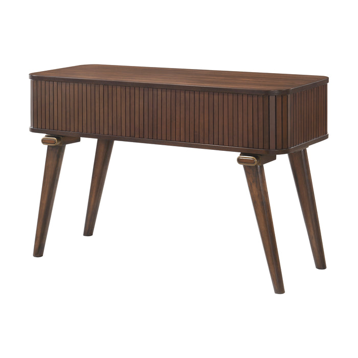 Monroe Sofa Table in Brown/Walnut - 5901-05 - FAMSA Furniture (TX)
