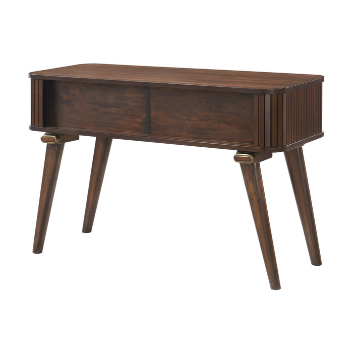Monroe Sofa Table in Brown/Walnut - 5901-05 - FAMSA Furniture (TX)