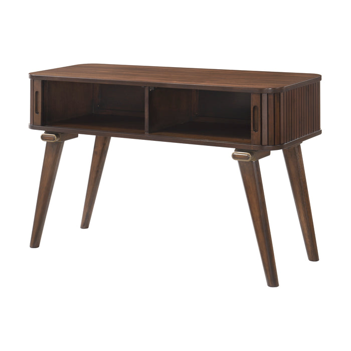 Monroe Sofa Table in Brown/Walnut - 5901-05 - FAMSA Furniture (TX)