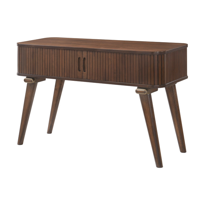 Monroe Sofa Table in Brown/Walnut - 5901-05 - FAMSA Furniture (TX)