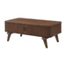 Monroe Cocktail Table in Brown/Walnut - 5901-30 - FAMSA Furniture (TX)