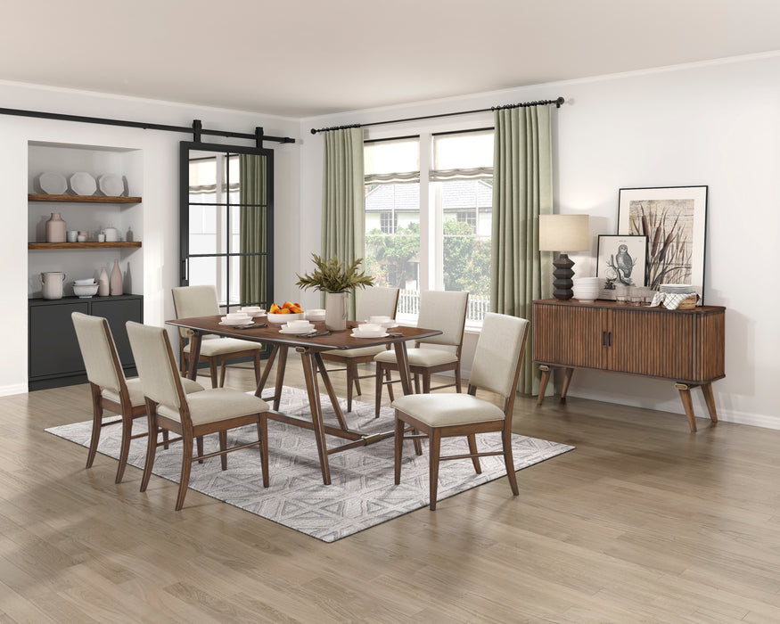 Monroe Server in Brown/Walnut - 5901-40 - FAMSA Furniture (TX)