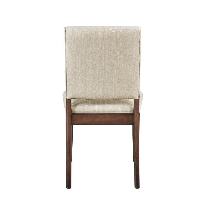 Monroe Side Chair in Brown/Walnut - 5901-S2N - FAMSA Furniture (TX)