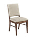 Monroe Side Chair in Brown/Walnut - 5901-S2N - FAMSA Furniture (TX)