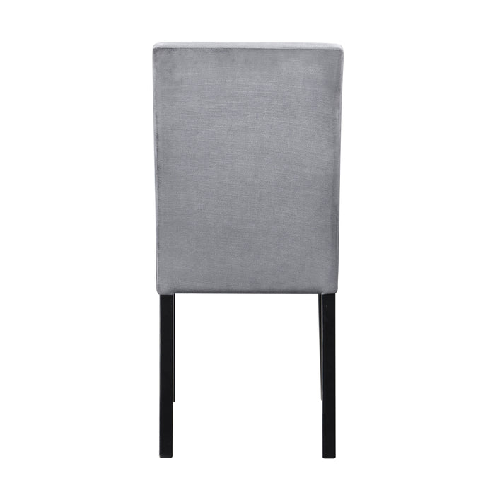Andreas Side Chair in Black/Gray - 5902S - FAMSA Furniture (TX)