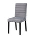 Andreas Side Chair in Black/Gray - 5902S - FAMSA Furniture (TX)