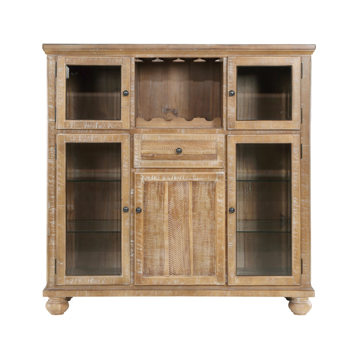 Weatherford Curio in Brown/Natural - 5904NF-50 - FAMSA Furniture (TX)