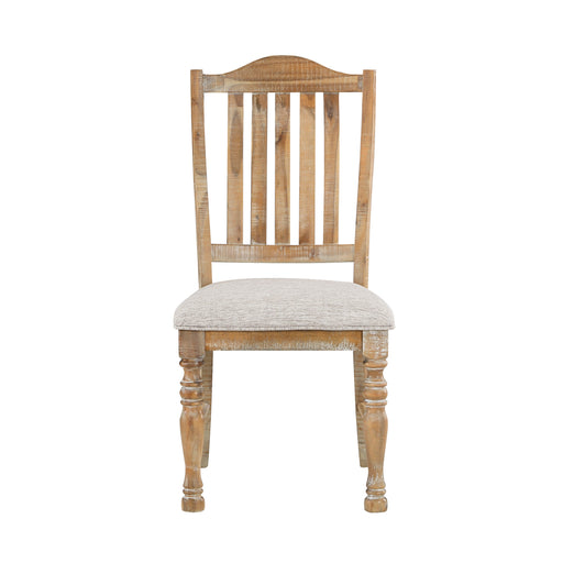 Weatherford Side Chair in Brown/Natural/Gray - 5904NF-S2 - FAMSA Furniture (TX)