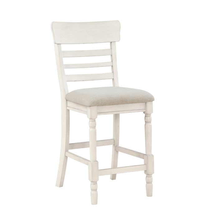 Alburgh Counter Height Chair in Gray/White - 5906WH-24 - FAMSA Furniture (TX)