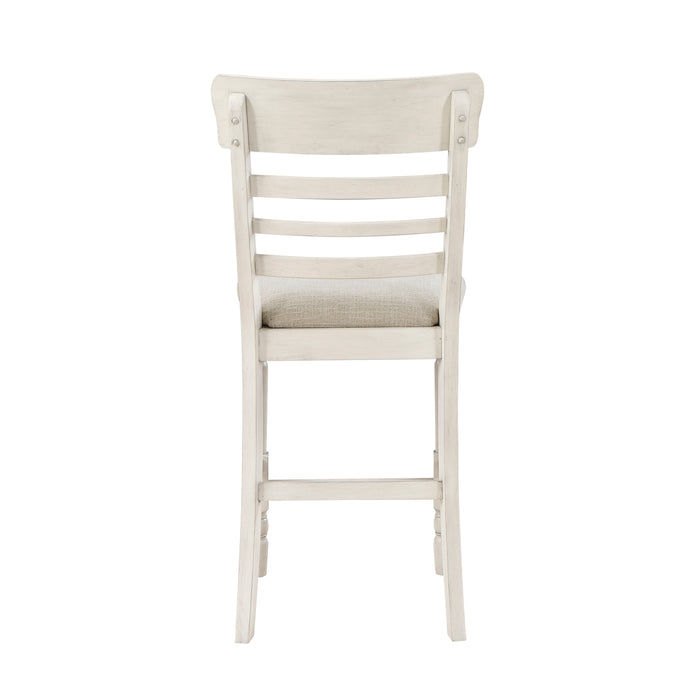 Alburgh Counter Height Chair in Gray/White - 5906WH-24 - FAMSA Furniture (TX)