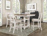 Alburgh Counter Height Chair in Gray/White - 5906WH-24 - FAMSA Furniture (TX)